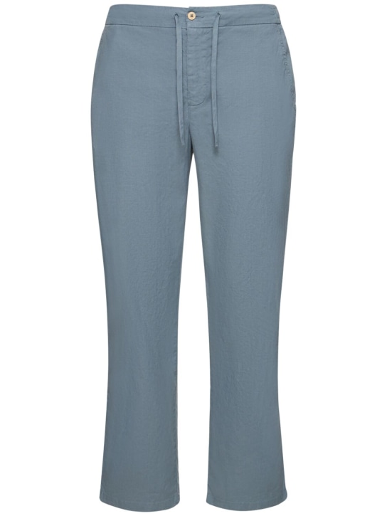 LuisaViaRoma Frescobol CariocaPantaloni chino Oscar in lino e cotone