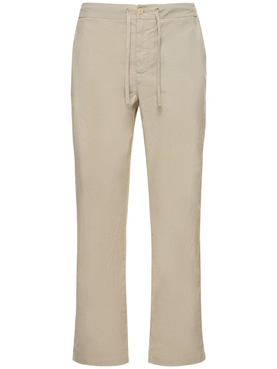 LuisaViaRoma Frescobol CariocaPantaloni chino Oscar in lino e cotone