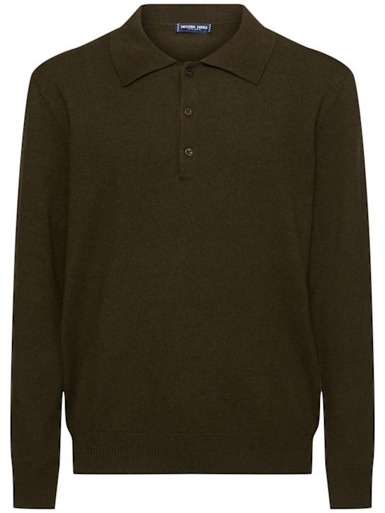 LuisaViaRoma Frescobol CariocaPolo Teo in misto cotone con bottoni