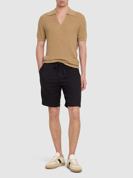 LuisaViaRoma Frescobol CariocaShort Felipe In Lino E Cotone