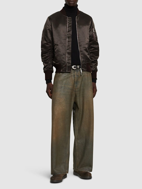 LuisaViaRoma Giorgio BratoBomber In Cotone E Nylon Dyed
