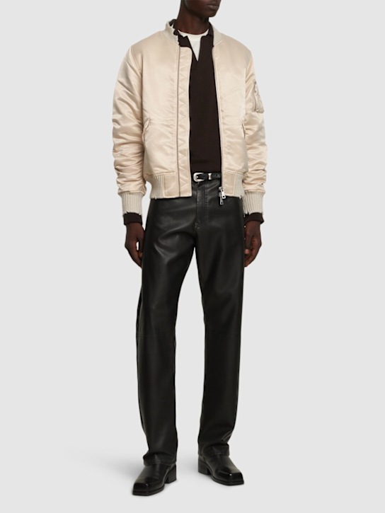 LuisaViaRoma Giorgio BratoBomber In Cotone E Nylon Dyed