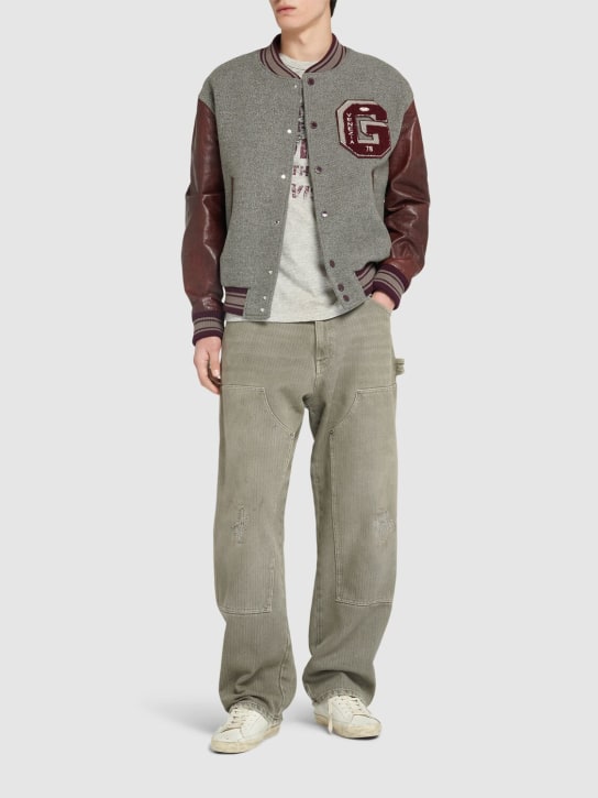 LuisaViaRoma Golden GooseBomber Journey In Lana Vergine