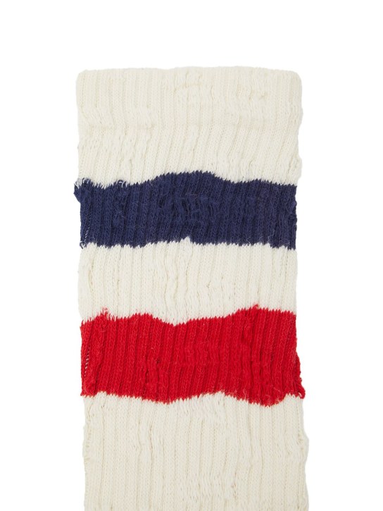 LuisaViaRoma Golden GooseCalzini In Misto Cotone A Costine A Righe