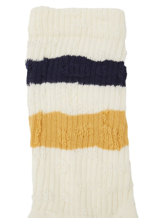 LuisaViaRoma Golden GooseCalzini In Misto Cotone A Costine A Righe