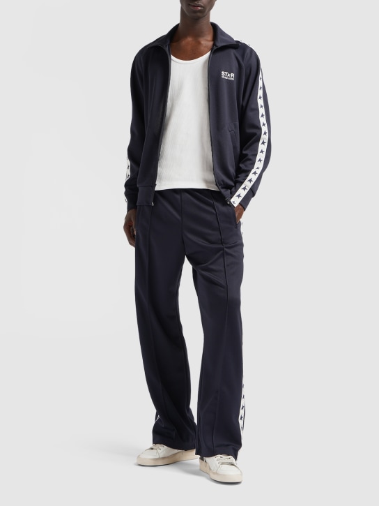 LuisaViaRoma Golden GooseGiacca In Techno Jersey Con Zip