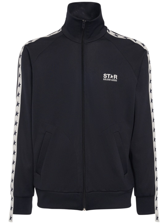 LuisaViaRoma Golden GooseGiacca in techno jersey con zip