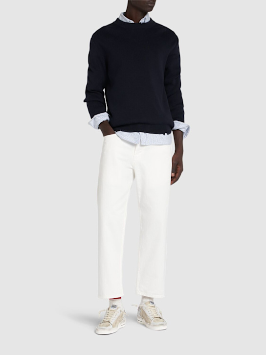 LuisaViaRoma Golden GooseJeans Loose Fit Cori In Denim Di Cotone
