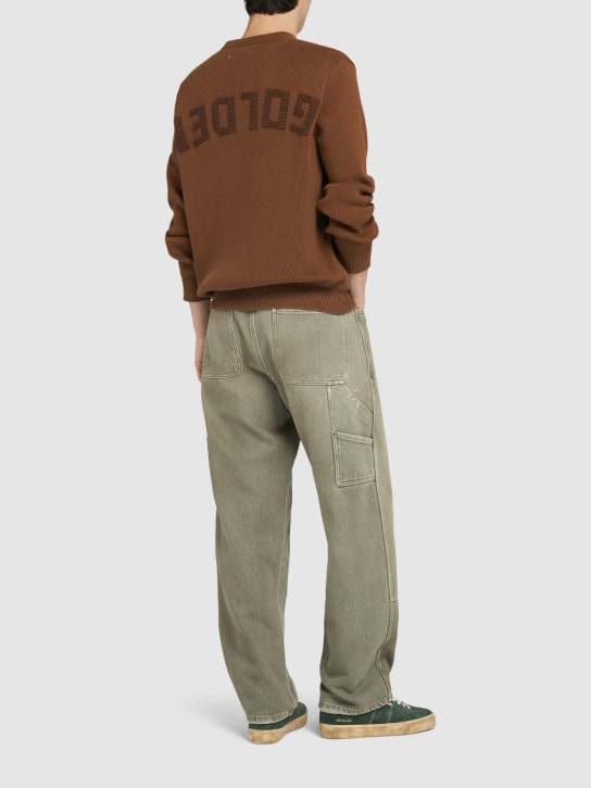 LuisaViaRoma Golden GooseMaglia Girocollo Journey In Cotone