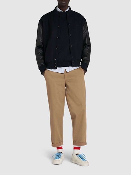 LuisaViaRoma Golden GoosePantaloni Chino Skater In Cotone