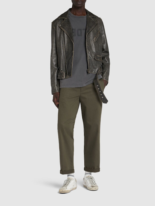 LuisaViaRoma Golden GoosePantaloni Chino Skater In Cotone