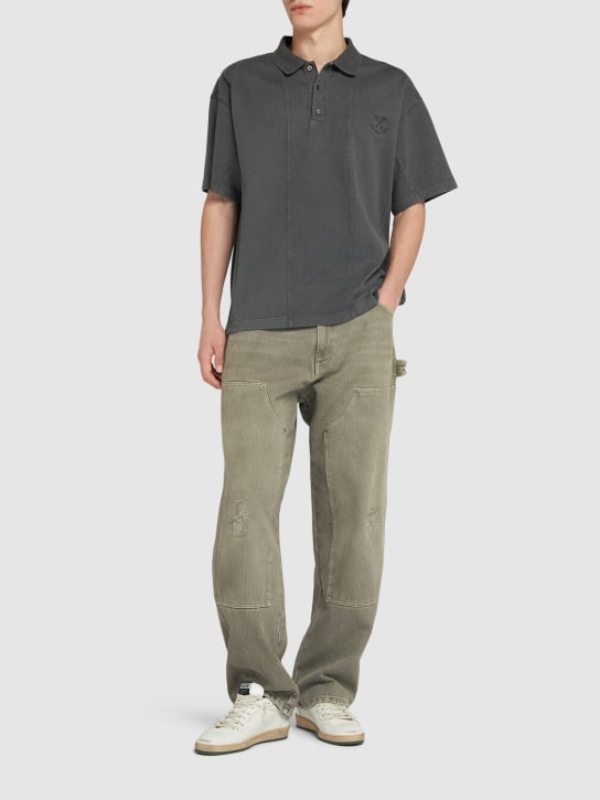 LuisaViaRoma Golden GoosePolo In Shirt Journey In Cotone Patchwork
