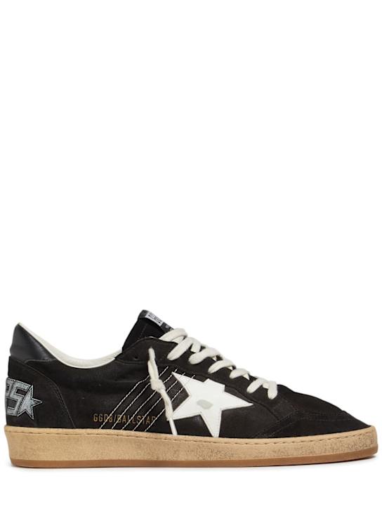 LuisaViaRoma Golden GooseSneakers Ball Star in camoscio