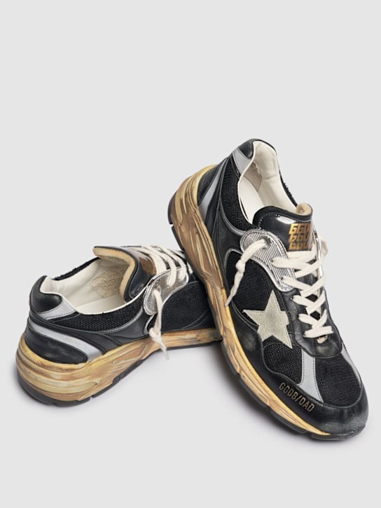 LuisaViaRoma Golden GooseSneakers Running Dad In Rete E Nappa 30mm