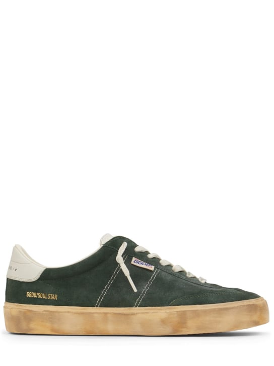 LuisaViaRoma Golden GooseSneakers Soul-Star in camoscio
