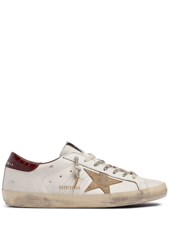 LuisaViaRoma Golden GooseSneakers Super Star in camoscio e pelle