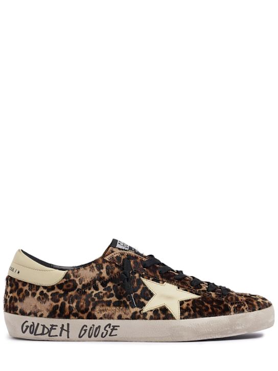 LuisaViaRoma Golden GooseSneakers Super Star in pelle animalier