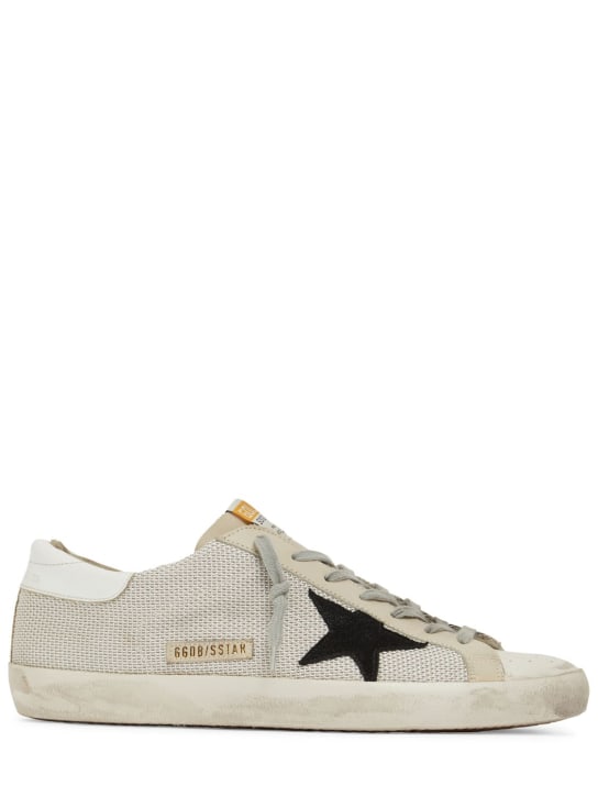 LuisaViaRoma Golden GooseSneakers Super-Star in rete e camoscio 20mm