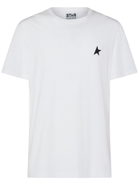 LuisaViaRoma Golden GooseT-shirt in cotone con logo