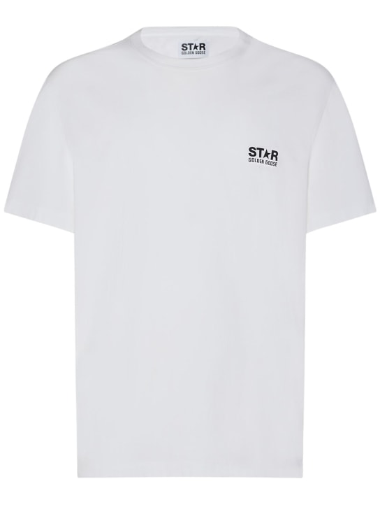 LuisaViaRoma Golden GooseT-shirt in cotone con logo