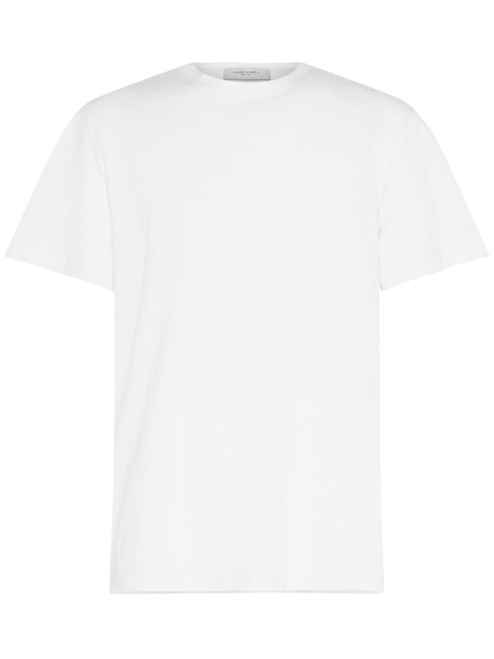 LuisaViaRoma Golden GooseT-shirt regular fit in jersey di cotone distressed