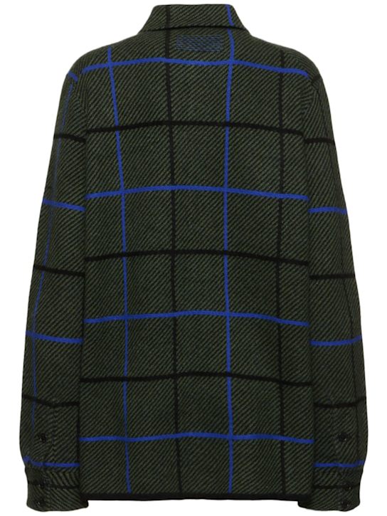 LuisaViaRoma Guest In ResidenceCamicia A Quadri In Maglia Di Cashmere