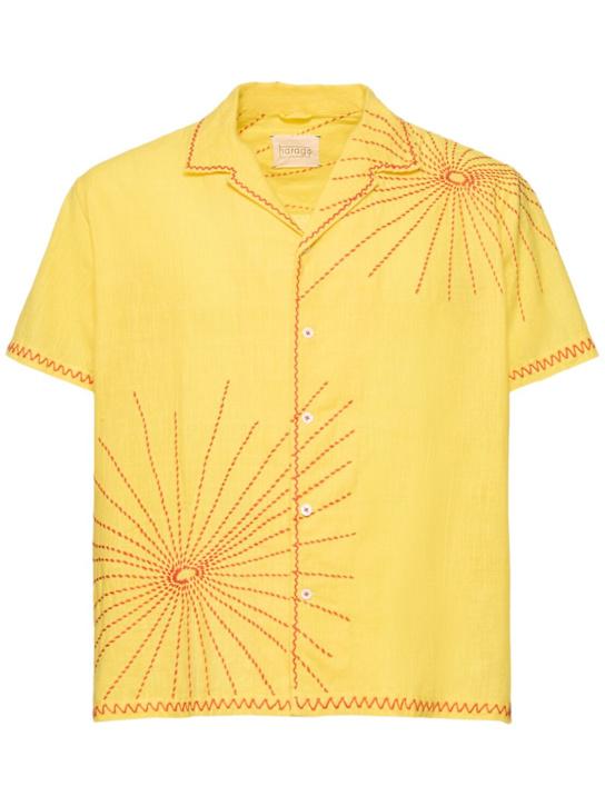 LuisaViaRoma HaragoCamicia Firework in cotone con ricami