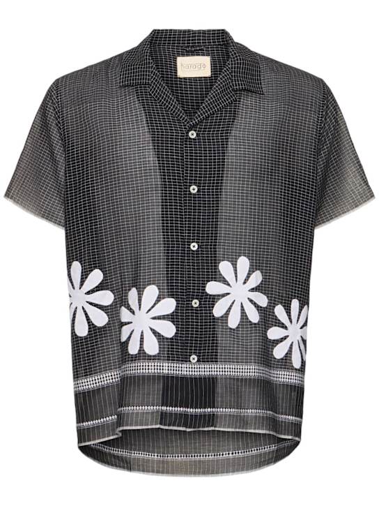 LuisaViaRoma HaragoCamicia manica corta Daisy in cotone