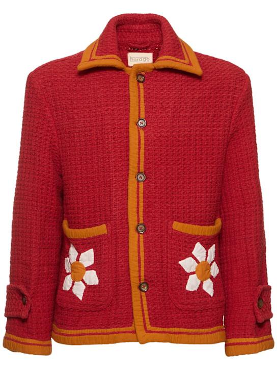 LuisaViaRoma HaragoGiacca in cotone con dettagli applicati