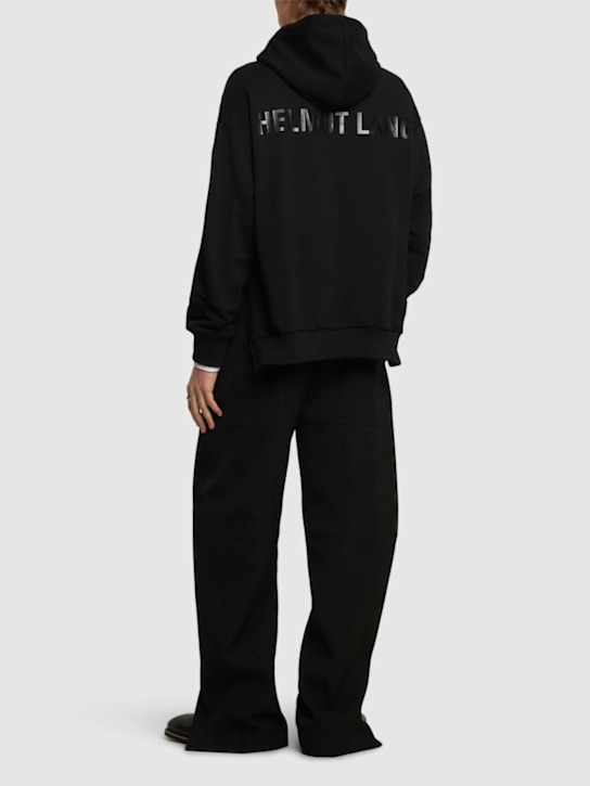 LuisaViaRoma Helmut LangFelpa Mega Con Zip E Cappuccio