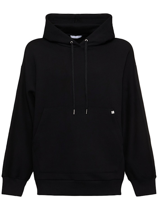 LuisaViaRoma Helmut LangFelpa Mega con zip e cappuccio
