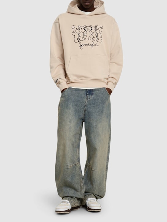 LuisaViaRoma InBetweenersFelpa Unisex “Famiglia” Ricamata Con Cappuccio