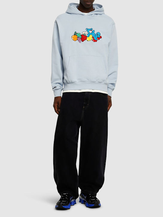 LuisaViaRoma InBetweenersFelpa Unisex Ricamata Fruit & Bear Con Cappuccio