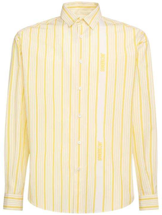 LuisaViaRoma JacquemusCamicia La Chemise Simon in cotone con logo