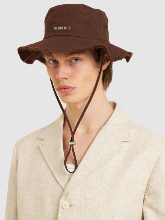 LuisaViaRoma JacquemusCappello Bucket Le Bob Artichaut In Cotone