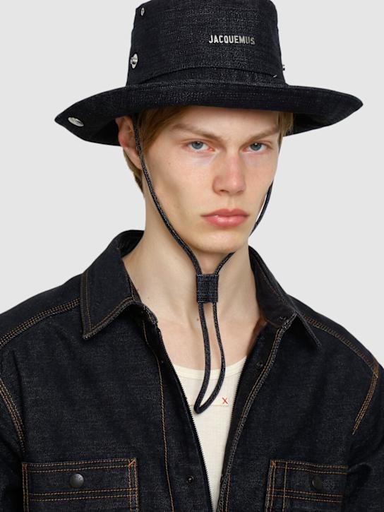 LuisaViaRoma JacquemusCappello Bucket Le Bob De-Nimes