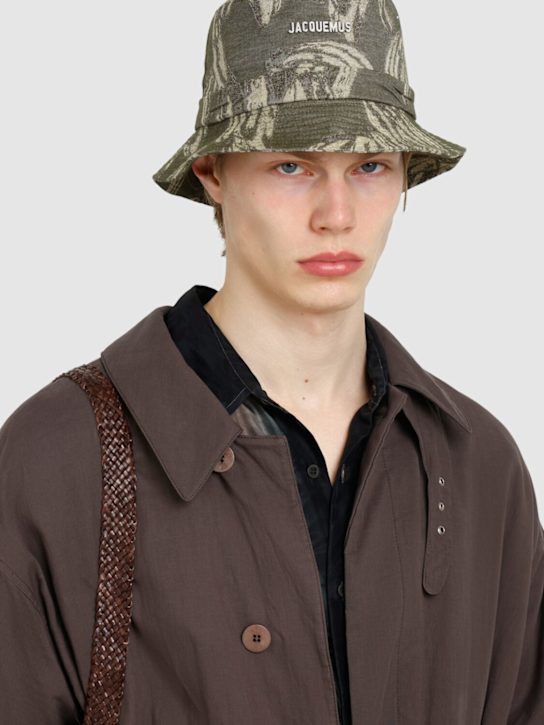 LuisaViaRoma JacquemusCappello Bucket Le Bob Gadjo In Cotone