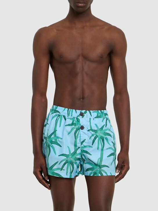 LuisaViaRoma JacquemusCostume Le Maillot Puntini In Nylon