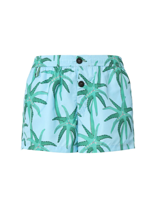 LuisaViaRoma JacquemusCostume Le Maillot Puntini in nylon