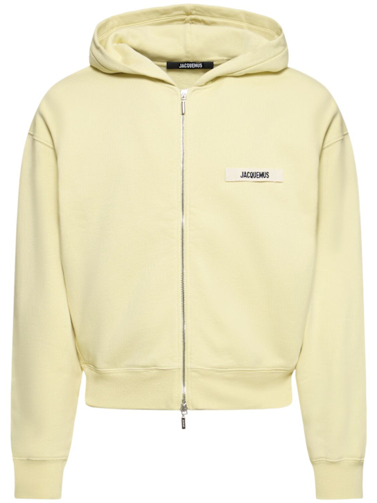 LuisaViaRoma JacquemusFelpa Le Hoodie Gros Grain con zip