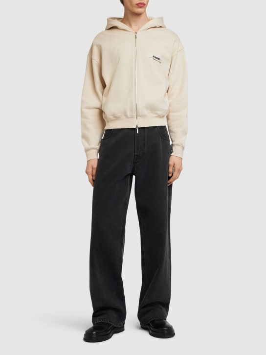 LuisaViaRoma JacquemusFelpa Le Hoodie Gros Grain Con Zip