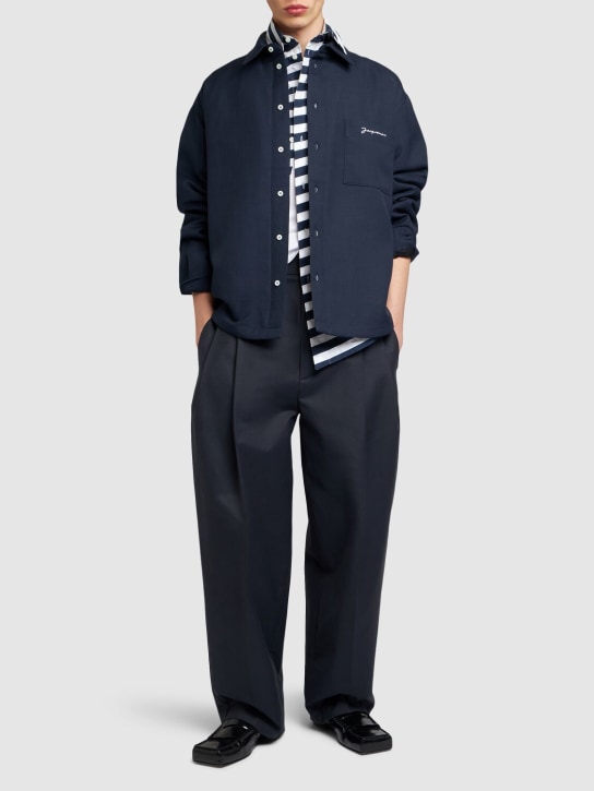 LuisaViaRoma JacquemusGiacca La Chemise Boulanger Con Bottoni