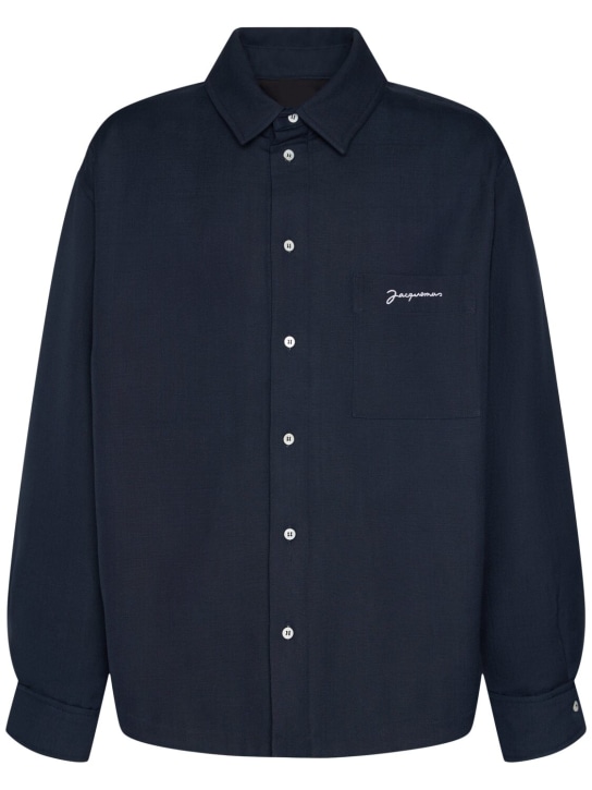 LuisaViaRoma JacquemusGiacca La Chemise Boulanger con bottoni