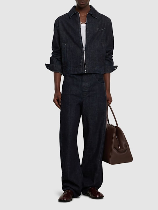 LuisaViaRoma JacquemusGiacca La Veste De-Nîmes Canevas In Denim