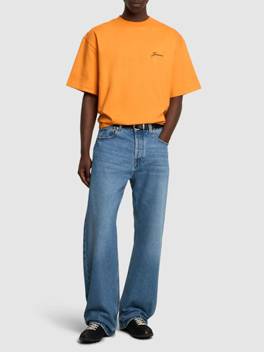 LuisaViaRoma JacquemusJeans Le De Nîmes Droit In Denim Di Cotone