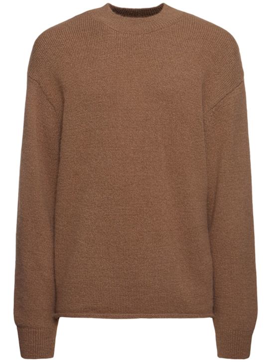 LuisaViaRoma JacquemusMaglia Le Pull Jacquemus in misto alpaca