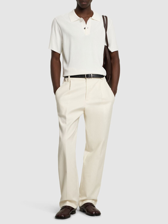 LuisaViaRoma JacquemusPantaloni Le Pantalon Croisière In Cotone