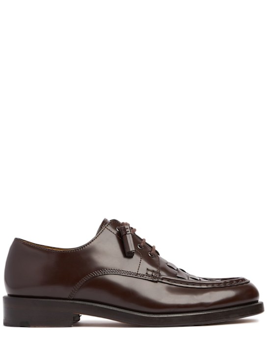 LuisaViaRoma JacquemusScarpe Les Derbies Tressees con lacci