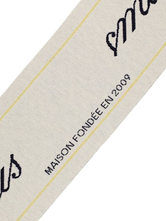 LuisaViaRoma JacquemusSciarpa L’Echarpe Liga In Lana