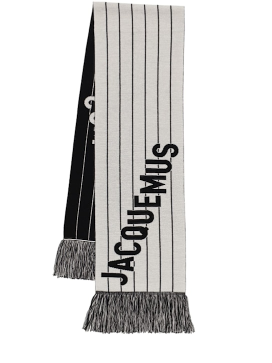LuisaViaRoma JacquemusSciarpa L’Echarpe Liga in lana